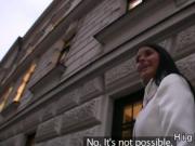 Amateur sucking huge dick POV