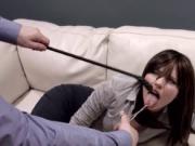 Extremely hardcore BDSM rope sex with ass action