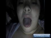 Homemade amateur latina playing