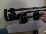 Skinny blonde hot ex-girlfriend stripping sensually