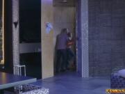 Stepsis sucked down stepbrothers cock