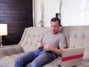 After phone sex busty babe fucks dude