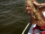 Massive boobs babes try out parasailing and big bike ri