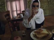 Perfect muslim xxx Hungry Woman Gets Food and Fuck