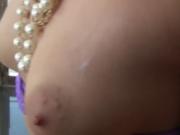 Lusty babe Dahlia Sky anal fucked by huge cock in pov
