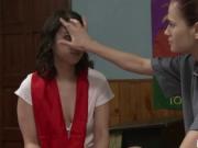 Hot teen latina Penelope Reed fucks with her busty lesb