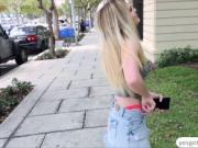 Crystal Young gets nasty with a stranger in public