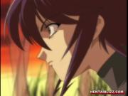 Anime trapped and fucked brutally by tentacles