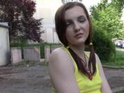 Cute teenie gives oral pleasure in pov and gets narrow