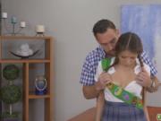 Sami began sucking and fucking stepdad