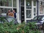 Dude has fun in Amsterdam