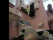 My stepsis caught fingering in the shower