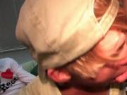 College freshers banging butts in gay group sex