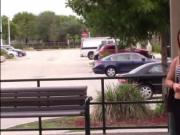 Horny Mila Marx teases Tyler in the public and makes hi