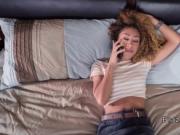 Slim ebony teen fucks friends daddy