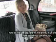 Mature amateur sex with her taxi driver