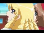 Petite hentai slave in ropes gets sweet cunt licked and
