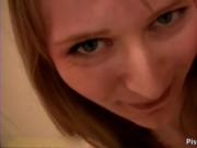 Great sexy body brunette teen slut with sexy body gets