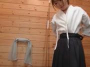 Slim asian teen doll flashing skinny pussy and butt hol