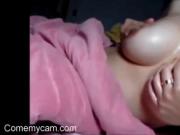school age step sister pressing boobs I caught in bed C