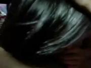 Cute Asian teen sucks cock and rides her boyfriend