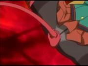 Caught hentai blondie gets brutally fucked by tentacles