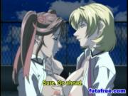 Redhead hentai babe fucked by blonde futababe