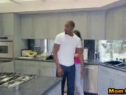 Jasmin Jae fucking two black long dongs