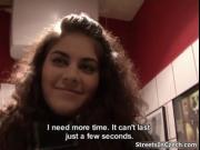 See how this beautiful girl shows her panties to this d