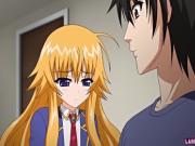 Hentai cutie gets fingered and fucked