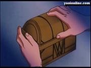 Two loving hentai guy having sex pleasure