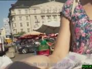 Catherine fucks in the market