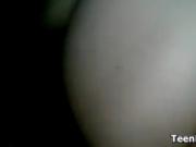 Jizz All Over A Teens Pussy POV