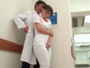 Wet Japanese nurs gets finger fucked by a patient by JP