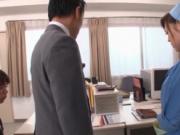 Hot asian babe gets horny getting her body rubbed by JP