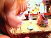 Hot babes go crazy sucking cocks and getting their wet