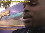 Black Meeting A Sexy White Cougar