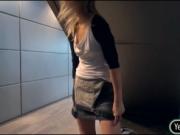 Czech girl Violette Pink ripped for cash