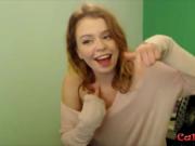 Kinky redhead 18 teenager Jeze Bell