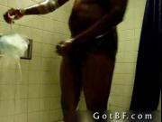 Black Dude Taking His Time In The Shower 3 by GotBF