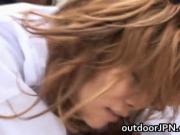 Akane Hotaru Hot Asian model gets outdoor gangbang 6 by