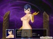 Caught shemale hentai gets handjob her cock