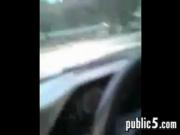 Filipina Teen Sucks Cock In A Car