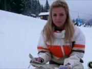 Busty Czech girl Nathaly paid for sex