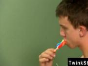 Nude men Preston Andrews dozes off while getting head f