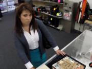 Big tits wife sells her pussy for bail