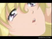 Naked blonde hentai sex slave ass banged hardcore