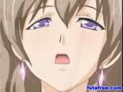 Blonde futagirl fucked hard by monster