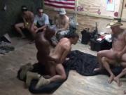 Young hot gay blowjobs first time The Troops came ready