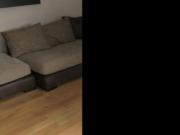 Huge tits blonde amateur fucks on couch